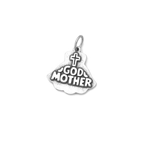 Abalorios Colgantes de Plata 925 con Diseño de Cruz de Madrina y 'El Amor No Conoce Distancia', y 'Super Mamá', para Pulseras DIY, Regalos de Joyería Temática Familiar y para Mamá - Product Image 1