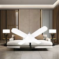 Ampoules LED avec éclairage par ventilateur, lampes LED à ventilateur écoénergétiques