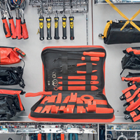 Kit de 19 outils de démontage industriels OEM/ODM pour l'assemblage et le démontage de panneaux de voiture, en nylon plastique