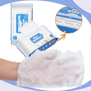 Petdom tisu pembersih perawatan hewan peliharaan, tisu pembersih aman dan ringan untuk mata anak anjing peliharaan bebas alkohol hipoalergenik, Tisu anjing kucing - Product Image 6