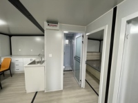 Maison conteneur préfabriquée pliable et extensible de 40, 20, 30 pieds, pour expédition, 2, 4, 5 chambres, maison portable, vente en gros