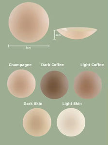 <span class=keywords><strong>Precio</strong></span> de fábrica cubierta de pezón reutilizable de silicona forma redonda empanadas cubierta de pecho para mujeres accesorios íntimos al por mayor - Product Image 5