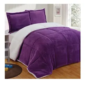 Большое удобное пушистое одеяло, плюшевое одеяло, 2 слоя, удобное домашнее одеяло