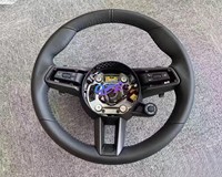 Accessoires de voiture, volant de voiture personnalisé en fibre de carbone LED adapté à Porsche 911.2 971 959 718 Macan Cayenne Cayman 991