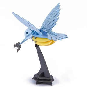 CUPUZ 3D Kingfisher Paper Puzzle <strong>Master</strong> of the Perfect Dive DIY Desk Decor <strong>Craft</strong> Kit Educational Toys Puzzles &amp; <strong>Games</strong> - Product Image 2
