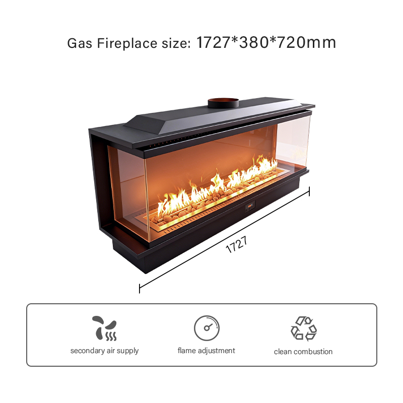 L1727-H720-D380mm (68 pouces)