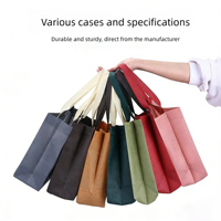 Sac fourre-tout non tissé personnalisable multicolore, recyclable et réutilisable pour supermarché, fourni en gros par l'usine