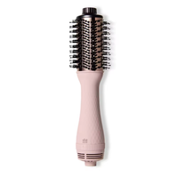 Brosse à air chaud en céramique 3-en-1 OEM sous marque privée, sèche-cheveux, volumateur, boucleur et lisseur pour salon et usage domestique