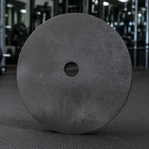 Disques de poids en fonte de <span class=keywords><strong>45</strong></span> livres, surface peinte à effet martelé, pour musculation, fitness, haltérophilie, powerlifting, usage domestique et commercial - Product Image 3