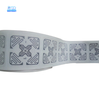 Étiquette RFID UHF personnalisable ISO 18000-6c longue portée, autocollant M730, puce intégrée (wet inlay)