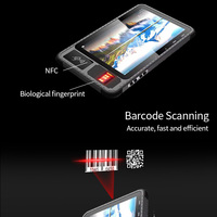 Tablette robuste Jepower 10 pouces Android 10 avec lecteur d'empreintes digitales biométrique, NFC, RFID optique, batterie 10000 mAh, IP65, 4+64 Go, GPS en stock