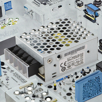 Alimentation électrique RS-15-12 à rendement de 81 %, 12 V, 1,3 A, 15 W, 50/60 Hz, sortie simple, AC-DC 85-264 VAC/120-370 VDC, application d'éclairage LED