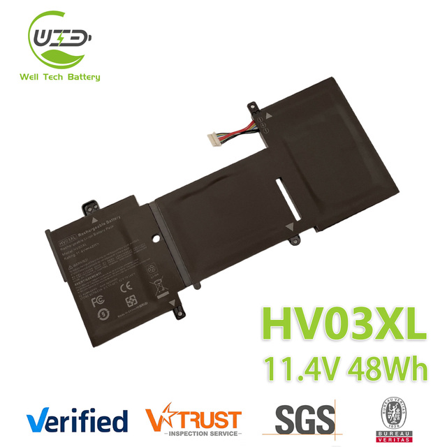 HSTNN-LB7B HV03XL Replacement Laptop Battery for HP X360 310 G2 817184-005 818418-421 11.4V 48Wh Notebook Battery