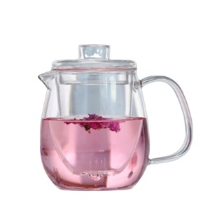 High Borosilicate Heating and High Temperature Resistant <strong>Glass</strong> <strong>Teapot</strong> With Filter for Fruit - Product Image 1