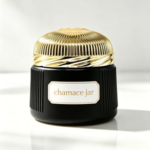 Pot à Bukhoor personnalisé <span class=keywords><strong>en</strong></span> <span class=keywords><strong>verre</strong></span> de luxe 100ml 150ml avec couvercles - Product Image 6