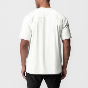 T-shirt sportiva a maniche corte in Mesh traspirante ad asciugatura rapida da uomo a asciugatura rapida per la corsa da <span class=keywords><strong>palestra</strong></span> in Jersey tinto da esterno - Product Image 5