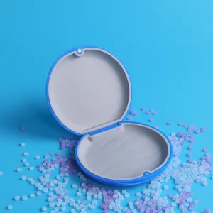 Orthodontische Tandheelkundige Houder Mondbeschermer Container Plastic Doos Mondhygiëne Benodigdheden