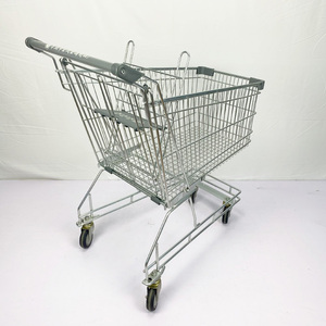 <span class=keywords><strong>4</strong></span> Wielen Australische Stijl 150l Stalen Winkel Supermarkt Winkelwagentje <span class=keywords><strong>Trolley</strong></span> Met Kinderzitje - Product Image 2