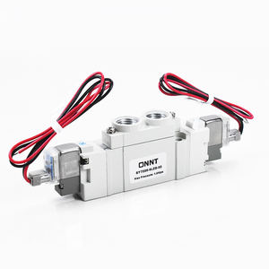 SMC型SY3220-5LZD-M5 SY5220-5LZD-01 SY7220-5LZD-02 5/2路M5 1/8 ''1/4'' 气动双线圈电磁空气阀24VDC - Product Image 2