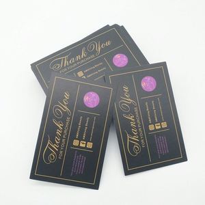 การ์ดขอบคุณแบบพิมพ์ลายตามสั่ง รูปแบบการ์ดที่เป็นเอกลักษณ์ - Product Image 2