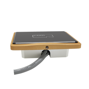 Lecteur de cartes RFID V570EM 125KHz 13.56MHz compatible avec le contrôleur pour le contrôle d'accès aux portes, lecteur de cartes de garde d'entrée ultra-fin - Product Image 3