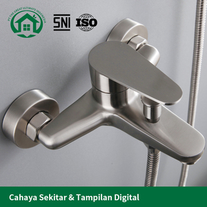 Pano.V Wholesale Manufacturer Imperial 304 Stainless Steel <b>Shower</b> Faucet Bathtub Wall Mixer Valve Featuring Brass <b>Outlet</b> - Product Image 3