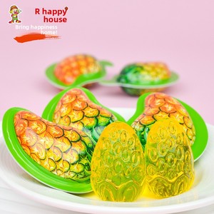 Snack di Gelatina alla Frutta 4D Certificati Kosher e Halal, Assortimento di Durian e Mango, Snack alla Frutta Ricoperti in Bulk - Product Image 5