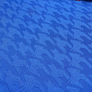 <span class=keywords><strong>100</strong></span> <span class=keywords><strong>Polyester</strong></span> 165gsm Jacquard vải dệt kim Wicking vật liệu tái chế cho bé trai bóng rổ và bóng đá Jersey Trắng Jersey - Product Image 2