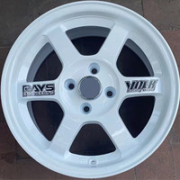 Rueda de Aro Ancho de 14/15/16/17/18 Pulgadas 5.5J-8J ET35 para Fit, Odyssey, Excelle, Lancer Evolution