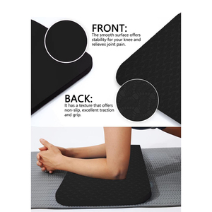 Ensemble de 6 coussins de soutien pour les genoux pour Pilates, <span class=keywords><strong>yoga</strong></span> et exercices de fitness, pour tonification et étirements - Product Image 2