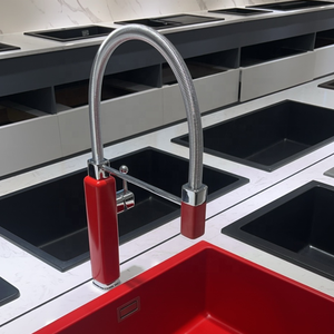 Nuovo Design moderno a manico singolo rubinetto da cucina montato valvola in ceramica miscelatore da cucina lavello <span class=keywords><strong>acqua</strong></span> del rubinetto - Product Image 6