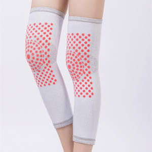 Venta al por mayor mangas <span class=keywords><strong>de</strong></span> pierna largas más cálidas rodilleras con autocalentamiento rodillera invierno cálido rodilleras - Product Image 6