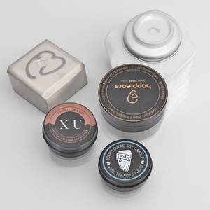 Envases de Aluminio Negro de 30 ml, Latas Metálicas sin Costuras para Crema de Manos, Cosméticos, Lápiz Labial, Crema, 30 g, 1 oz - Product Image 1