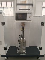 Testeur d'impact à pendule Izod Charpy ASTM D256 22J 50J, instrument de test de résistance aux chocs des matériaux plastiques pour le contrôle qualité en laboratoire