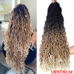 Majesty-Extensión de cabello trenzado sintético para mujer, pelo largo de 28 pulgadas, con pelo rizado de pasión, de ganchillo - Product Image 4