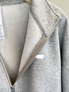 Q1 Winter Sporty <strong>Men's</strong> 100% Cotton Quarter-zip Suit Half-zip <strong>Pullover</strong> and Pants - Product Image 5