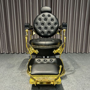 2026 High-end Salon Vintage Men's Barber <b>Chair</b> Barber Shop Hair Salon Dedicated Barber Styling <b>Chair</b> - Product Image 3