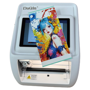 เครื่องตัดฟิล์มโทรศัพท์ TPU/ไฮโดรเจล/PC ความแม่นยำสูง 0.1 มม. รุ่น B158 พร้อมเครื่องพิมพ์ริบบอนความร้อน HD 300DPI ในตัวสำหรับกล้อง - Product Image 3