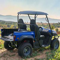 Véhicule utilitaire électrique certifié EEC 60v UTV Buggies à transmission automatique pour l'agriculture