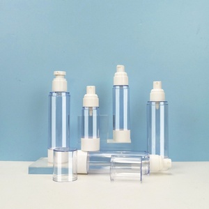 Emballage cosmétique personnalisé pour soins de la peau, flacon pompe sans air sous vide rouge, vert, blanc de 100 ml, 120 ml pour lotion cosmétique - Product Image 5