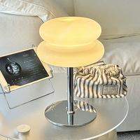 Lampe de table design de luxe en verre macaron Protection moderne des yeux Art décoratif Lampe de table Cadeau