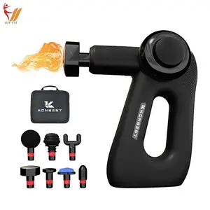 Professional 30 Speed Percussion Deep Tissue Fascia Body Muscle Massage Gun Massager Dropshipping With Lcd Screen