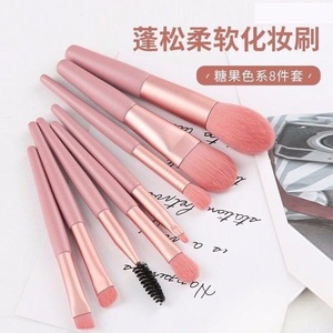 Speedfuse 8-Piece Makeup Brush Set Synthetic Bristles Portable Beauty Tools Foundation Blush Eyeshadow Brushes - Product Image 3