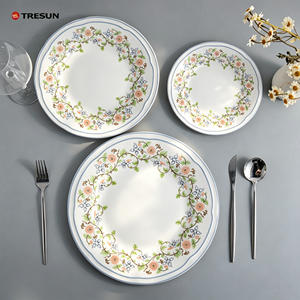 <b>Plates</b> Sets Fine Bone China Dinnerware Sets High Quality Porcelain <b>Ceramic</b> Tableware Wedding Events Dinner Sets Dish - Product Image 2