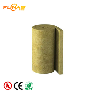 Rollo de lana de roca ISO con revestimiento resistente al desgarro para mayor durabilidad-Aislamiento térmico robusto, 40kg/m³, 100mm, 12m - Product Image 1