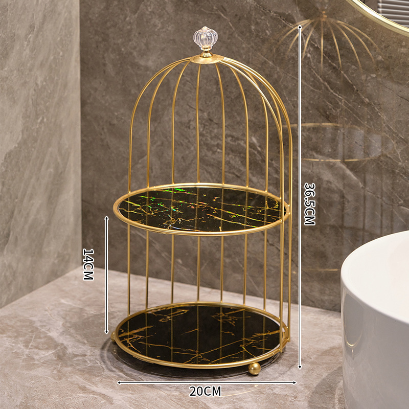 Double-layer birdcage [UV Black Gold]