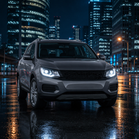 Bloc optique avant Full LED HXFG pour VW Tiguan 2013-2016 avec feux de jour DRL et clignotants améliorés pour Volkswagen