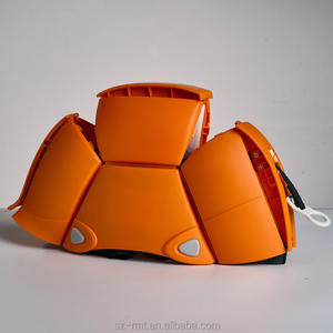 安全ハードハット防災用折りたたみヘルメットポータブル簡単折りたたみ/展開小ボリューム - Product Image 1