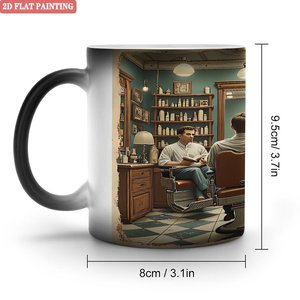 แก้วมัคเคลือบด้านแบบเปลี่ยนสีได้ 11 ออนซ์ เซรามิก สำหรับใช้ในบ้าน - Product Image 1