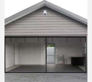 Cortina Magnética para Puerta de Garaje de Alta Resistencia, Tamaño Personalizado, Malla de Fibra de Vidrio de Alta Calidad, Diseño Moderno, Resistente a Insectos, 1 Año de Garantía - Product Image 1